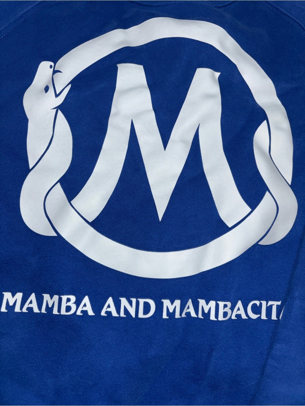 Mamba and Mambacita Royal Blue Graphic Sweatshirt - Picture 3 of 8